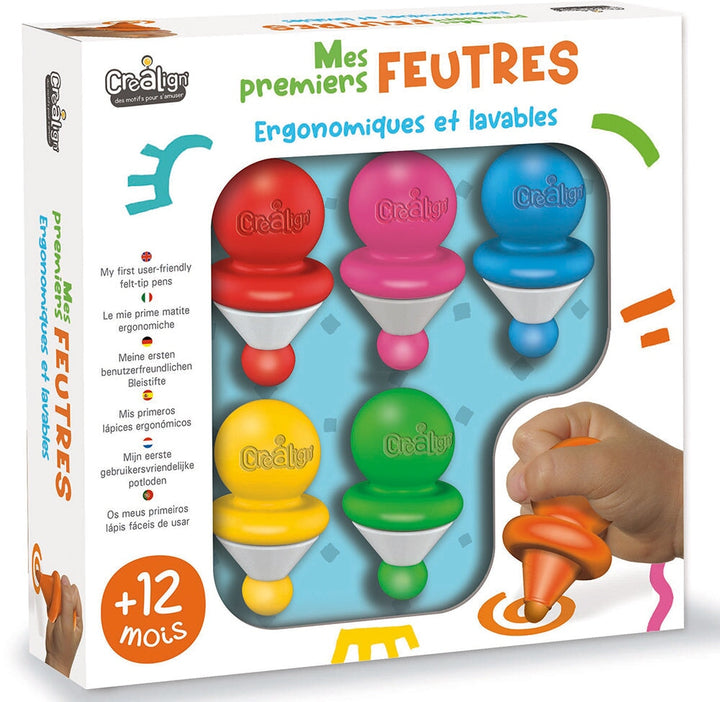 Mes premiers feutres crealign Mlle et Coco bricolage