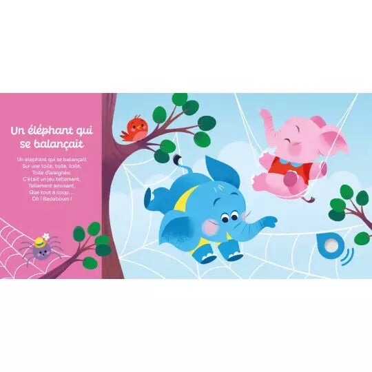 Livre  sonore de Auzou, comptine pour rigoler