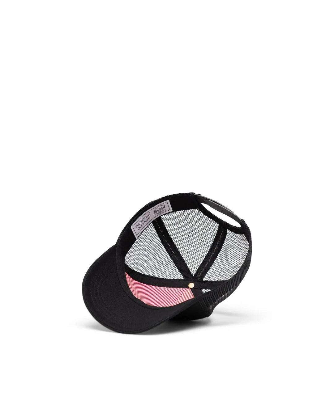 Casquette Whaler Mesh noir Herschel Mlle et Coco