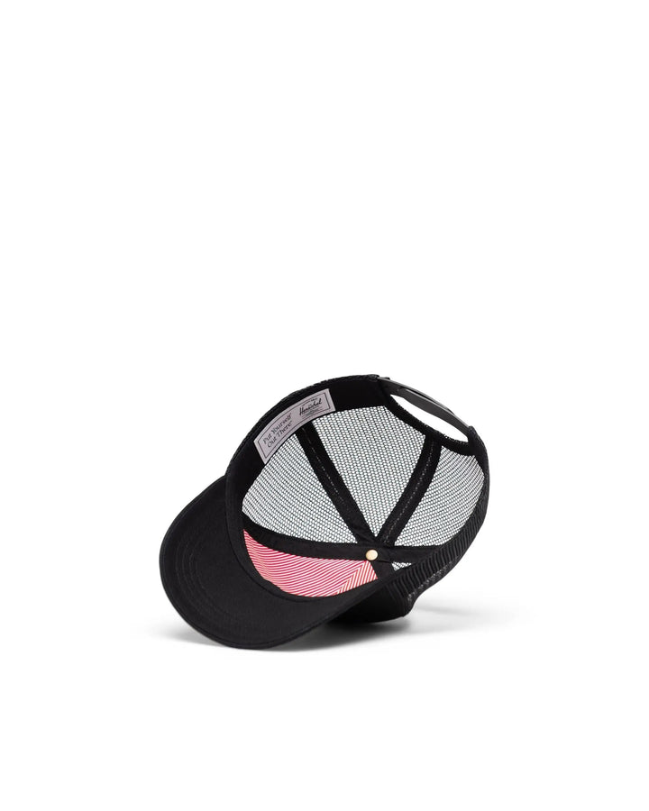 Casquette Whaler Mesh noir Herschel Mlle et Coco