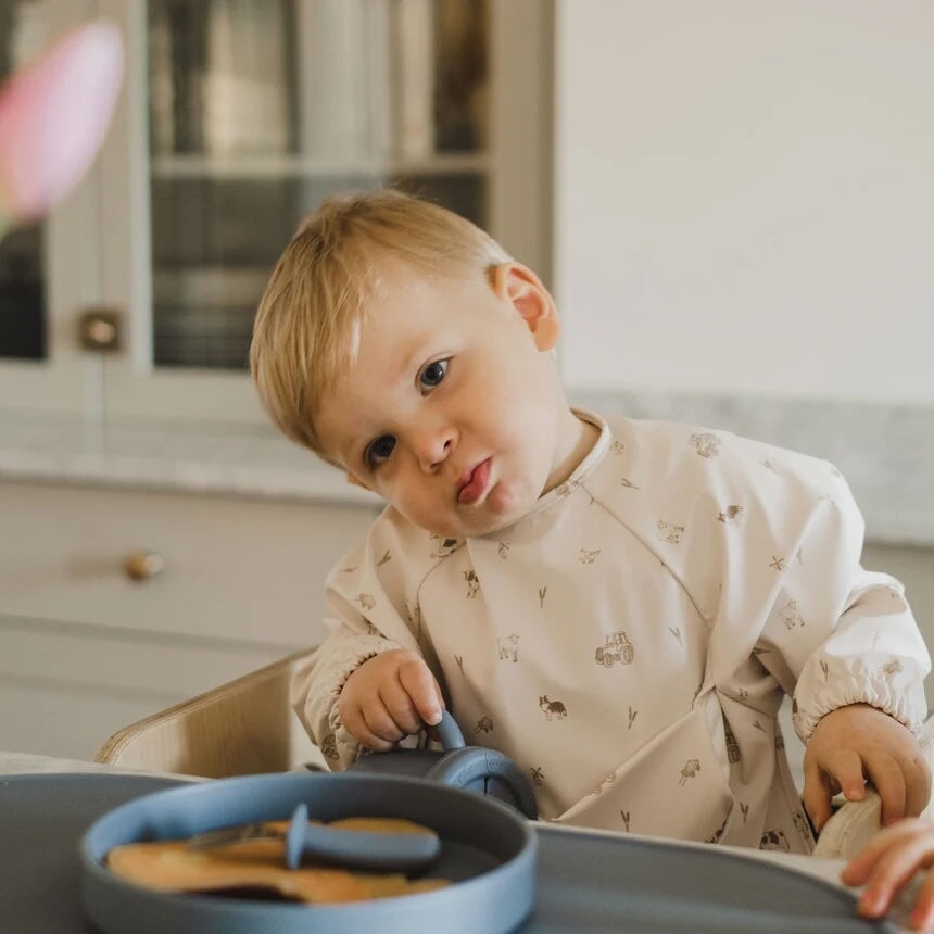 bavettes manches longues ferme Micasso accessoire bébé Mlle et Coco