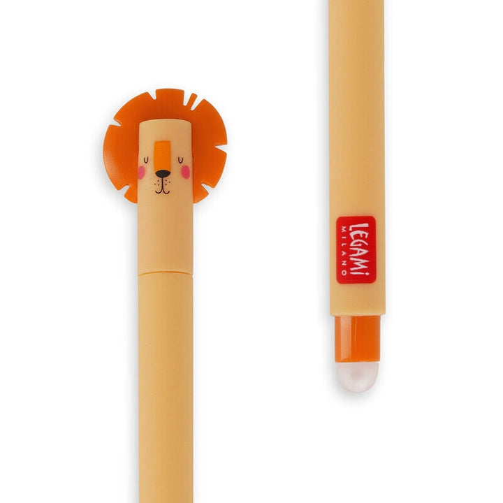 stylo effaçable Legami milano accessoire crayon animaux dino cochon espace