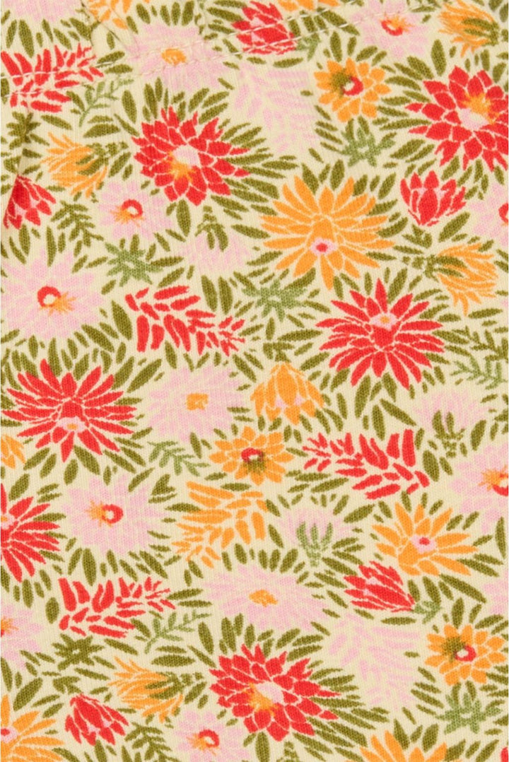 legging Noppies Milwaukie motif floral orangé Mlle et Coco