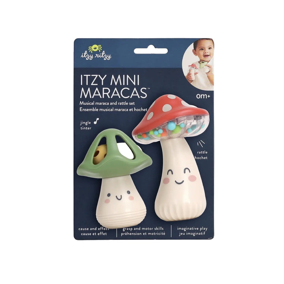 mini maracas jouet enfant Itzy Ritzy Mlle et Coco