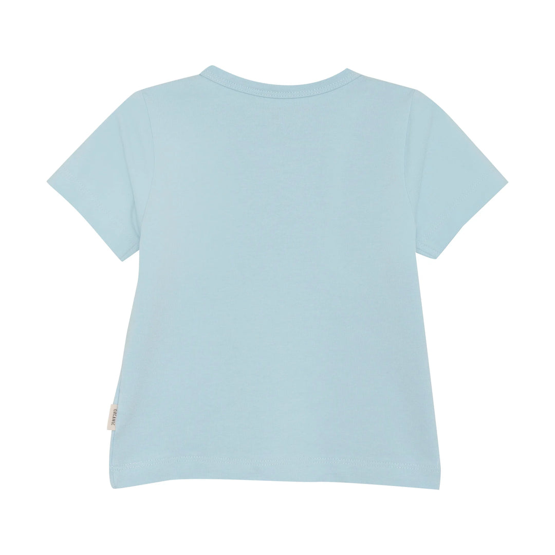 t-shirt manches courtes bleu bateau Minymo Mlle et Coco
