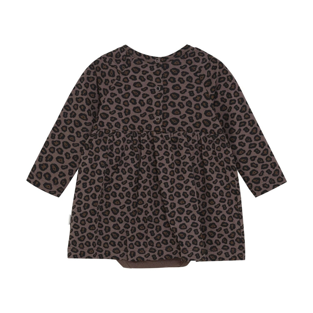 Robe cache-couches Léopard chocolat Minymo Mlle et Coco