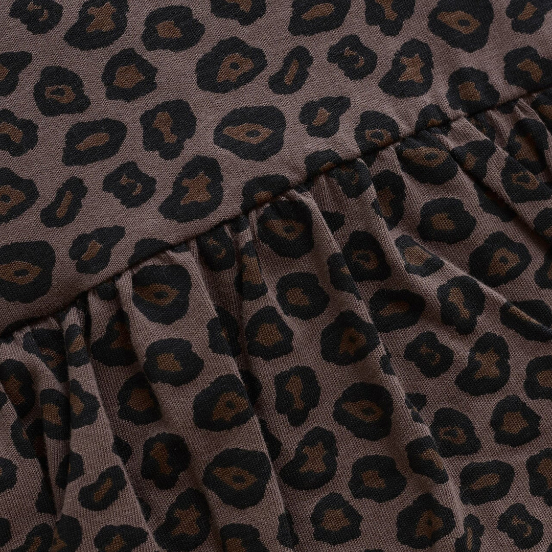 Robe cache-couches Léopard chocolat Minymo Mlle et Coco