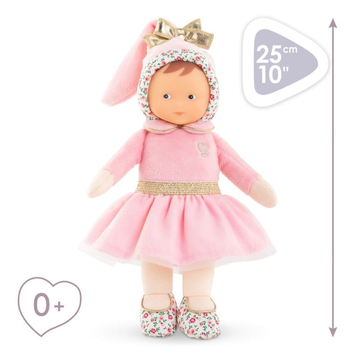 Poupée Miss Ballerine Rose grenadine de Corolle. Première poupée dès la naissance