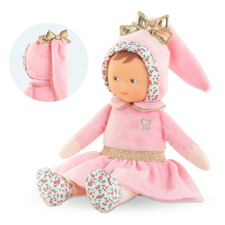 Poupée Miss Ballerine Rose grenadine de Corolle. Première poupée dès la naissance
