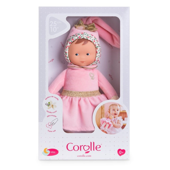 Poupée Miss Ballerine Rose grenadine de Corolle. Première poupée dès la naissance