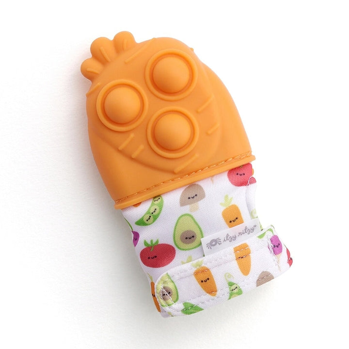 Mitaine de dentition en silicone pop it - Légumes - Itzy Ritzy Jouet/jeux Itzy Ritzy 