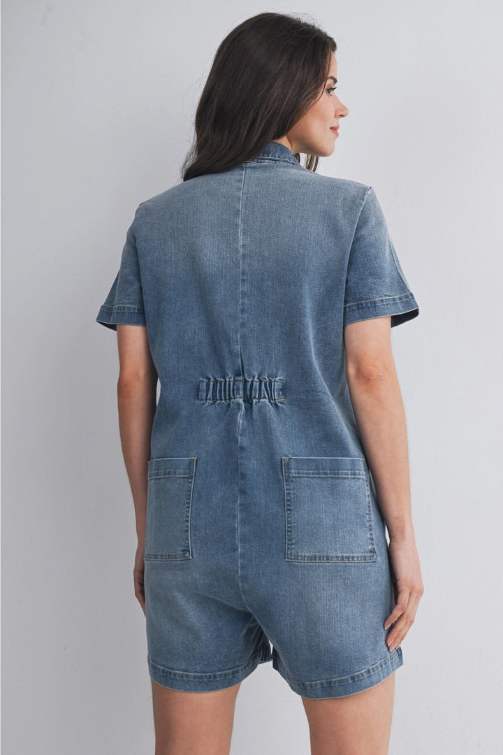 combinaison maternité jeans Hello Miz vêtement maman Mlle Coco