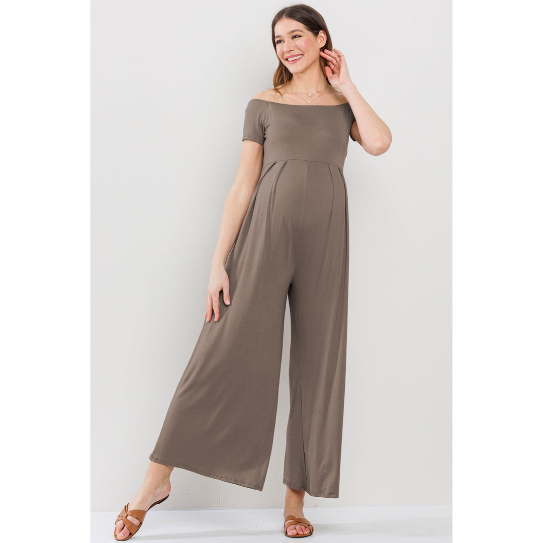 combinaison maternité allaitement taupe Hello Miz Mlle et Coco