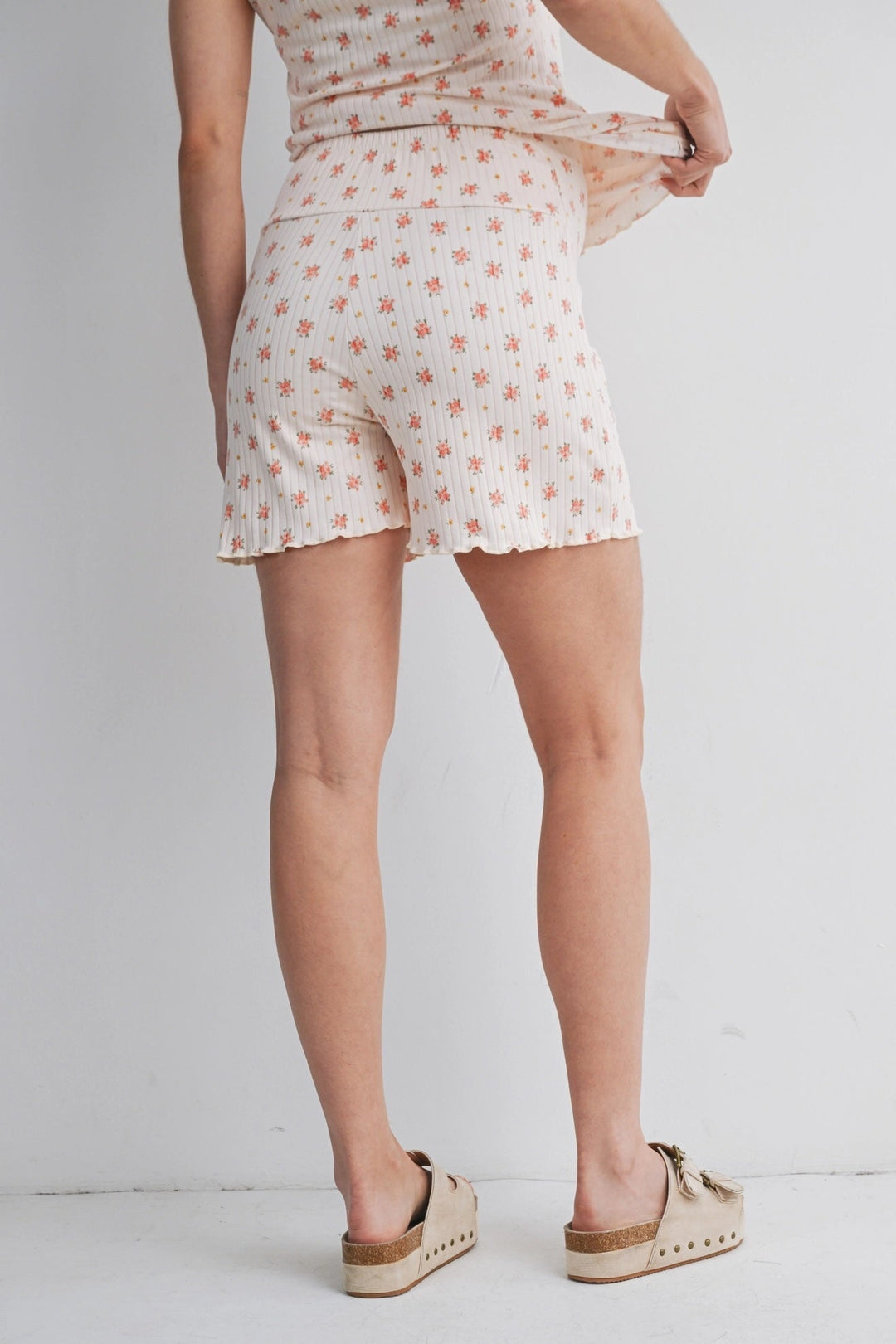 ensemble floral maternité détente Hello Miz Mlle et Coco