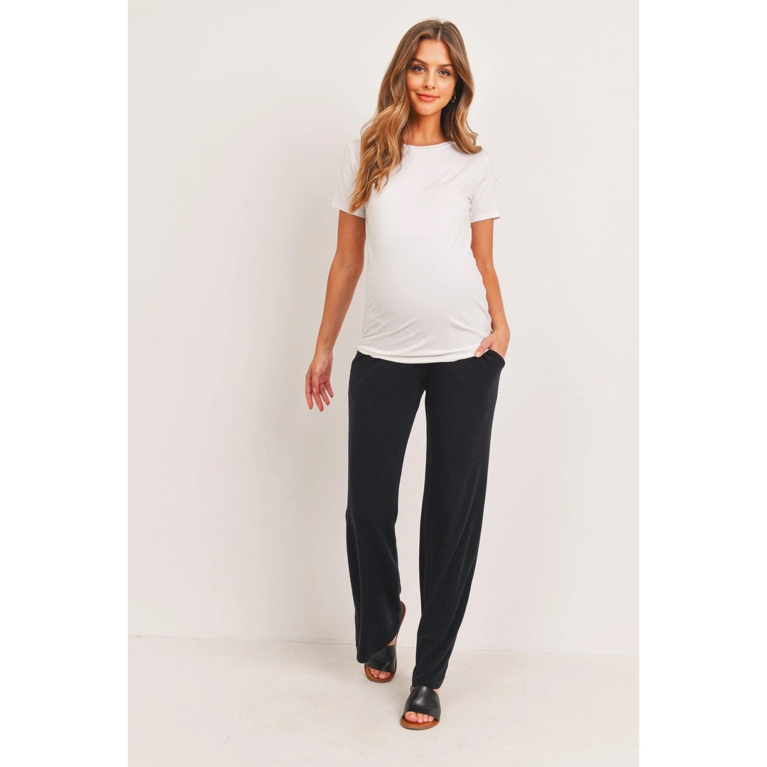 pantalon détente poche maternité noir Hello Miz Mlle et Coco