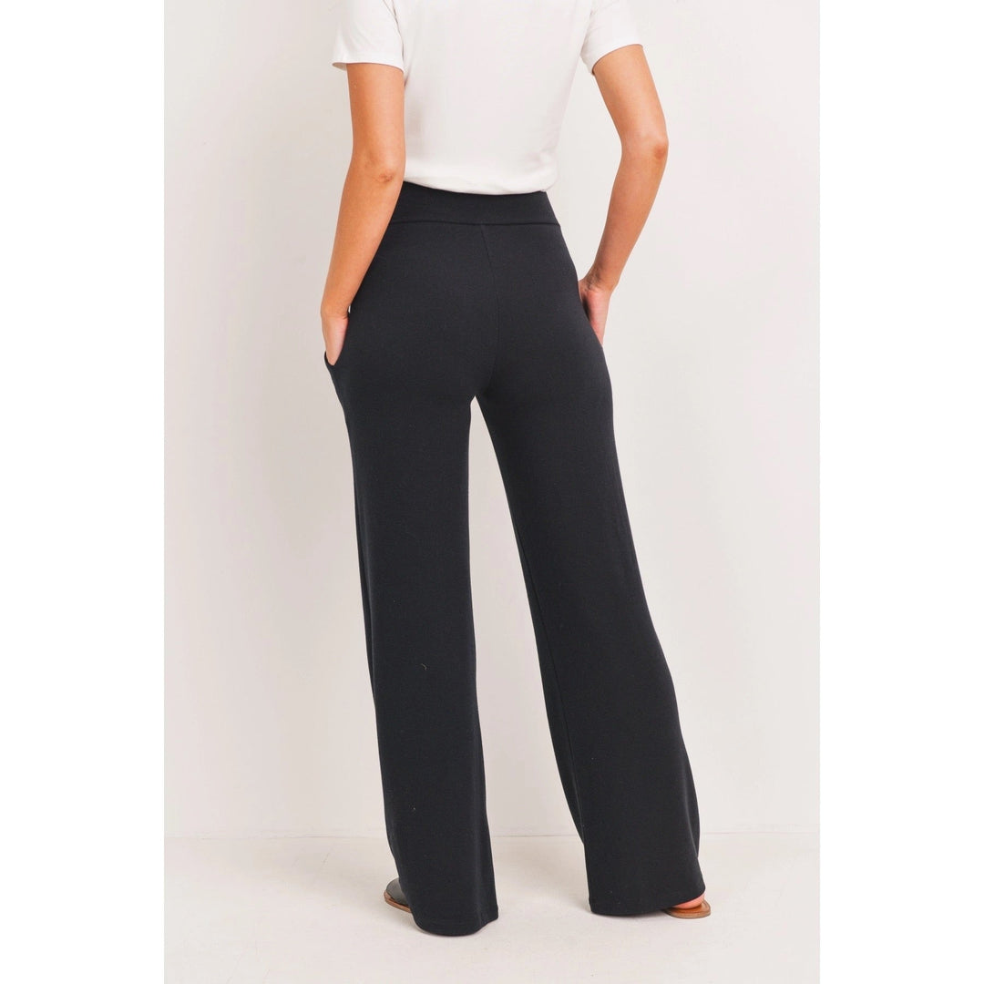 pantalon détente poche maternité noir Hello Miz Mlle et Coco