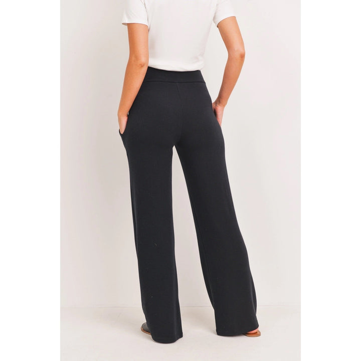 pantalon détente poche maternité noir Hello Miz Mlle et Coco