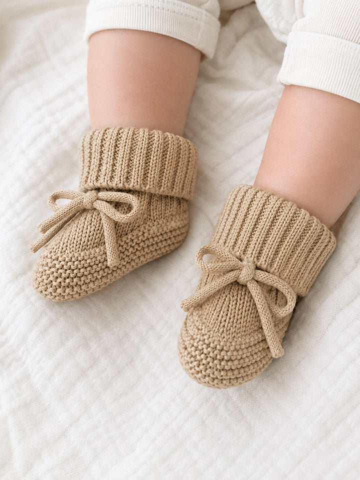 Pantoufles pour bébé Avoine Mlle et Coco