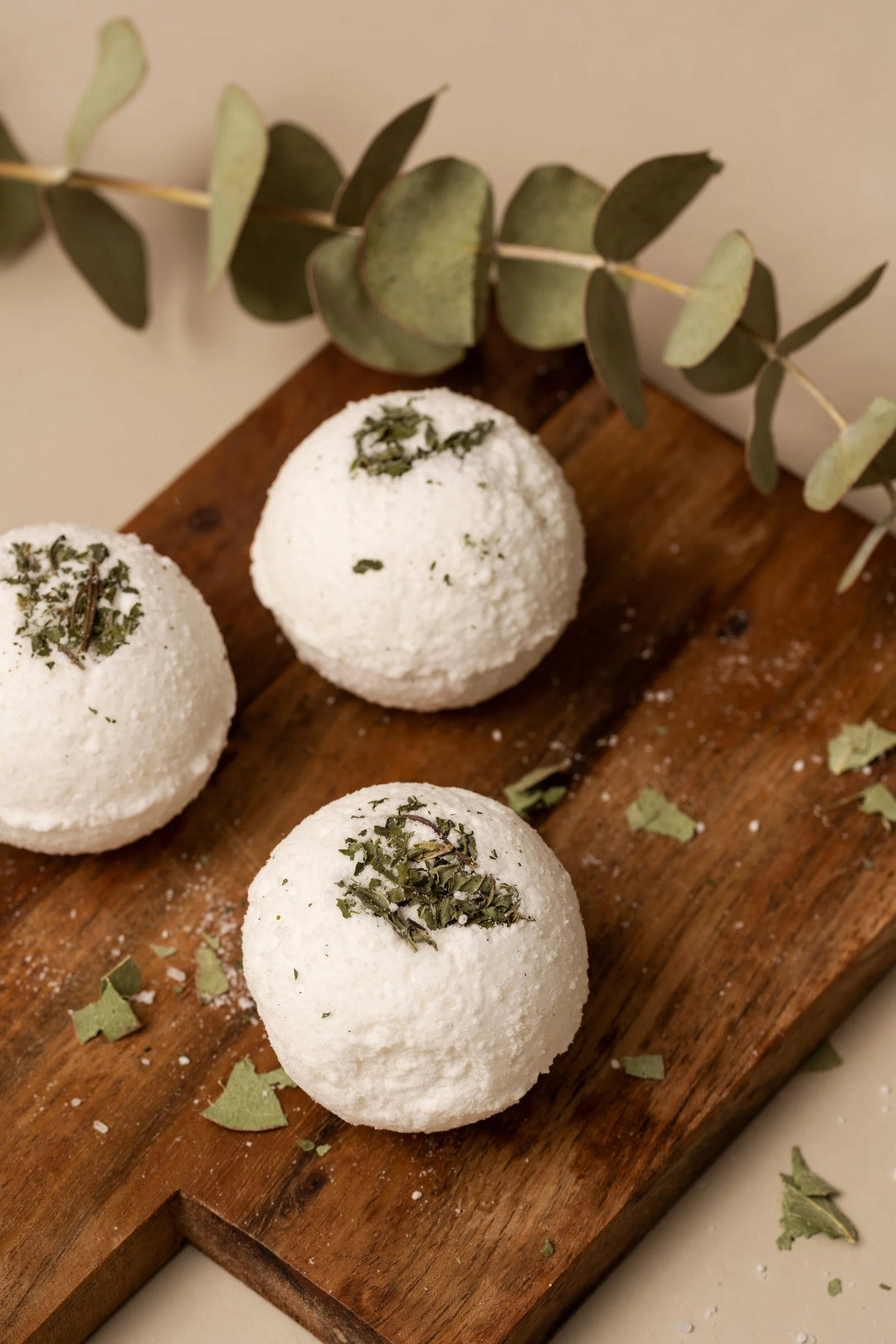 bombe bain menthe poivré et eucalyptus Coco et moi