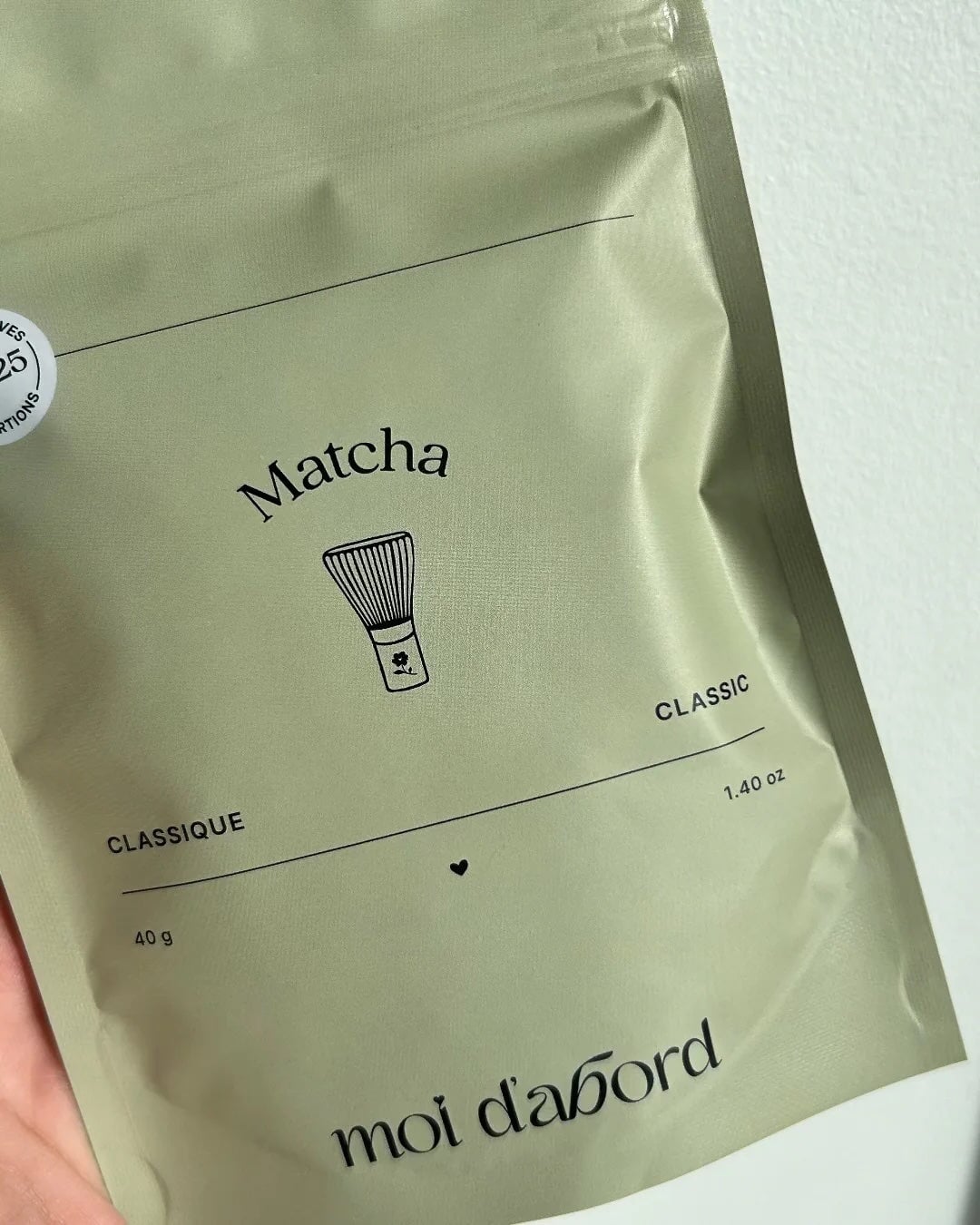 Thé matcha classique Moi d&