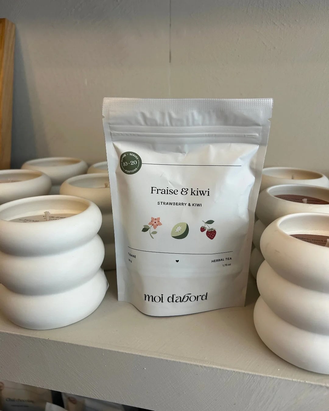 Tisane fraise &amp; kiwi Moi d&