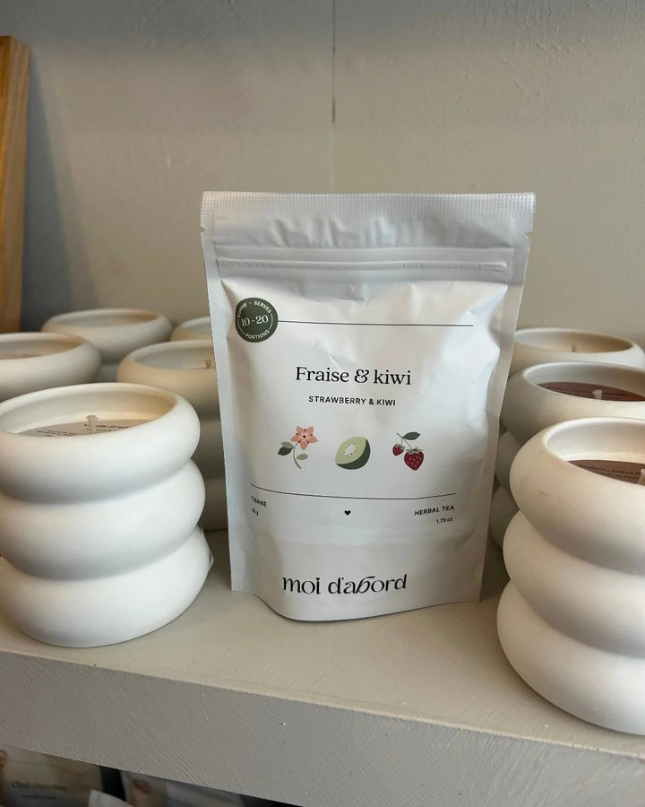 Tisane fraise &amp; kiwi Moi d&