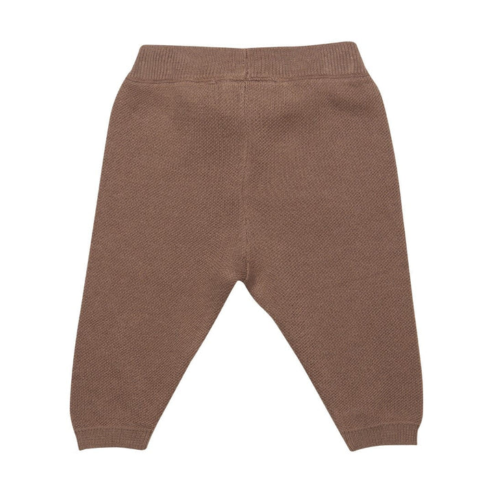 pantalon tricot moka taille élastique vêtement en-fant petit