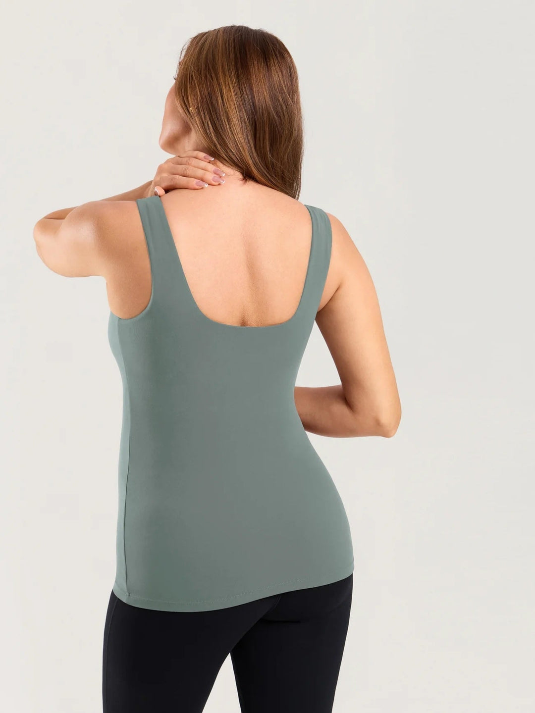 camisole maternité allaitement gris sauge Momanda Mlle et Coco