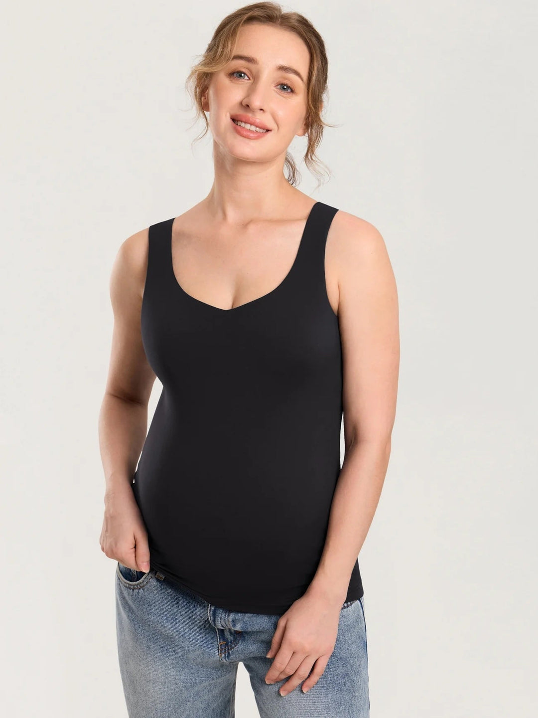 camisole maternité allaitement noir Momanda Mlle et Coco