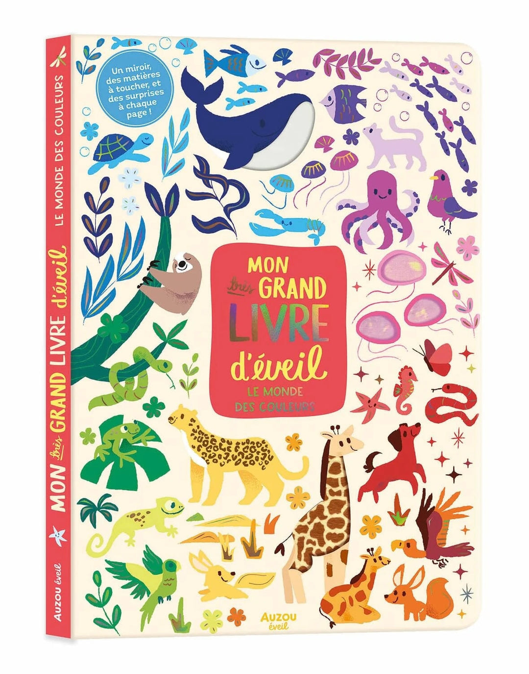 mon très grand livre d'éveil le monde des couleurs