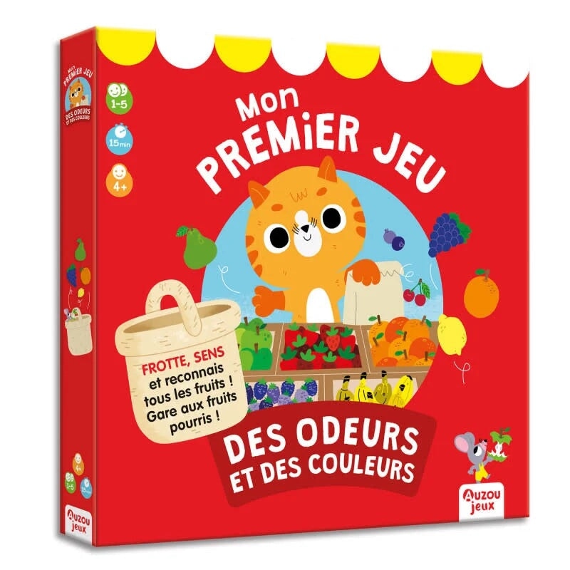 mon premier jeu des odeurs couleurs auzou jeux