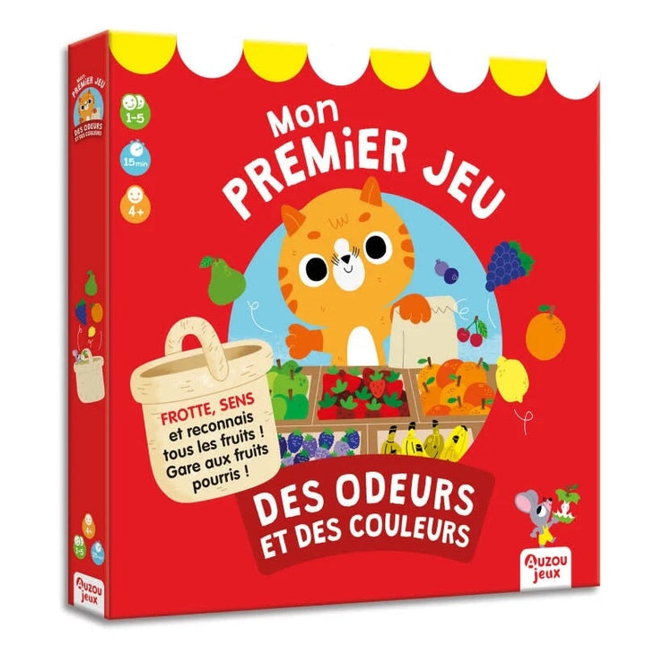 mon premier jeu des odeurs couleurs auzou jeux