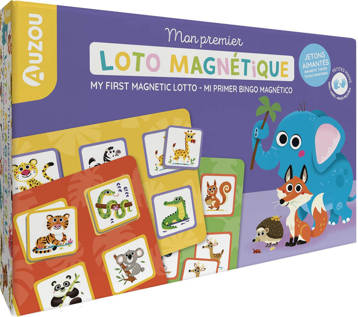 Mon premier loto magnétique Auzou Mlle et Coco