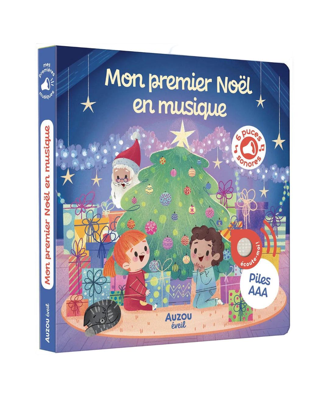 Livre sonore Mon premier Noël en musique Auzou éditions