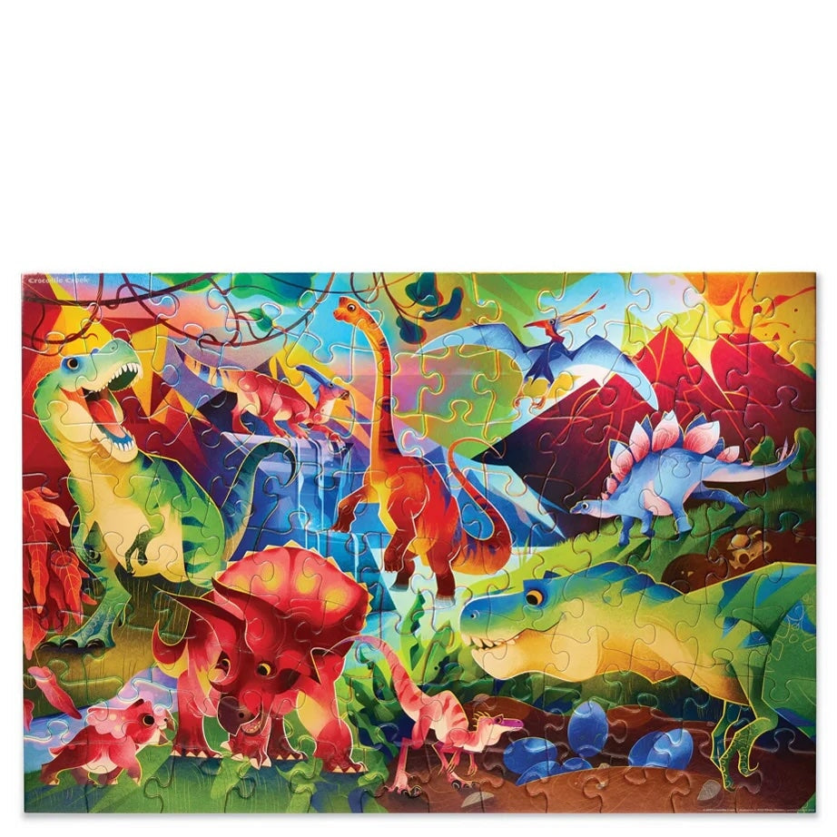 casse-tête holographique dinosaur worl Mlle et Coco Crocodile Creek