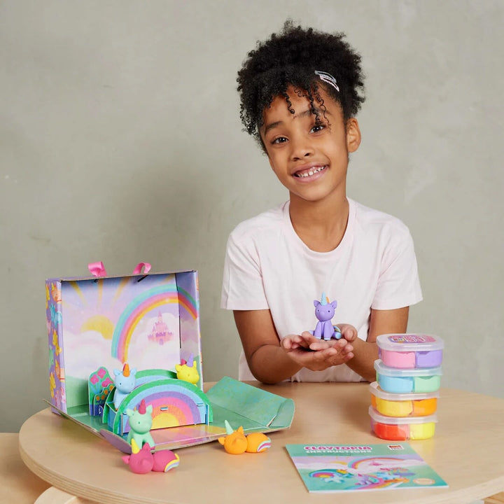 Bricolage Claytopia le monde des licornes Tiger Tribe Mlle et Coco
