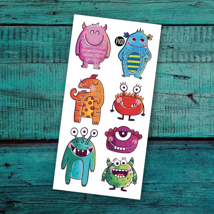 tatouage temporaire monstrueuses créatures pico tatouage compagnie québécoise