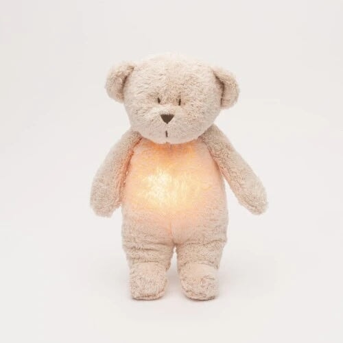 Ours Rose Lampe Bay sleep aid 8 en 1 Organic Moonie Mlle et Coco
