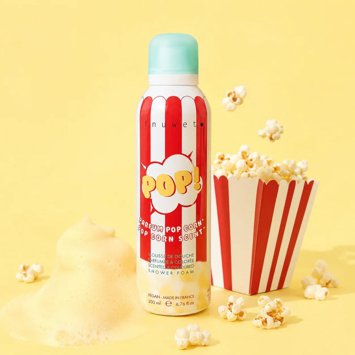 Mousse de douche Pop corn Inuwet Mlle et Coco