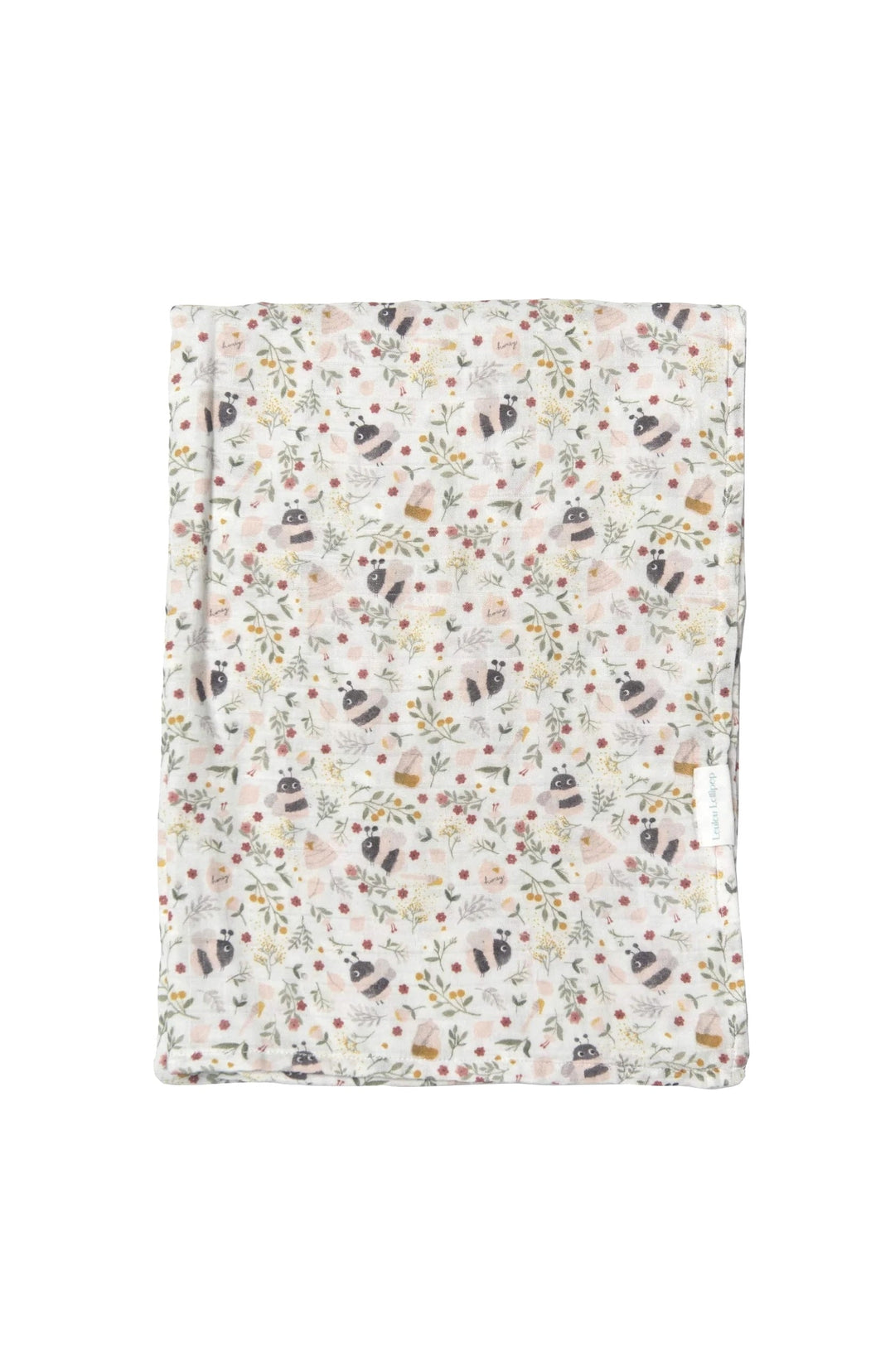 mousseline de bambou abeilles Loulou Lollipop Mlle et Coco