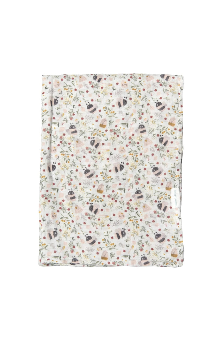mousseline de bambou abeilles Loulou Lollipop Mlle et Coco