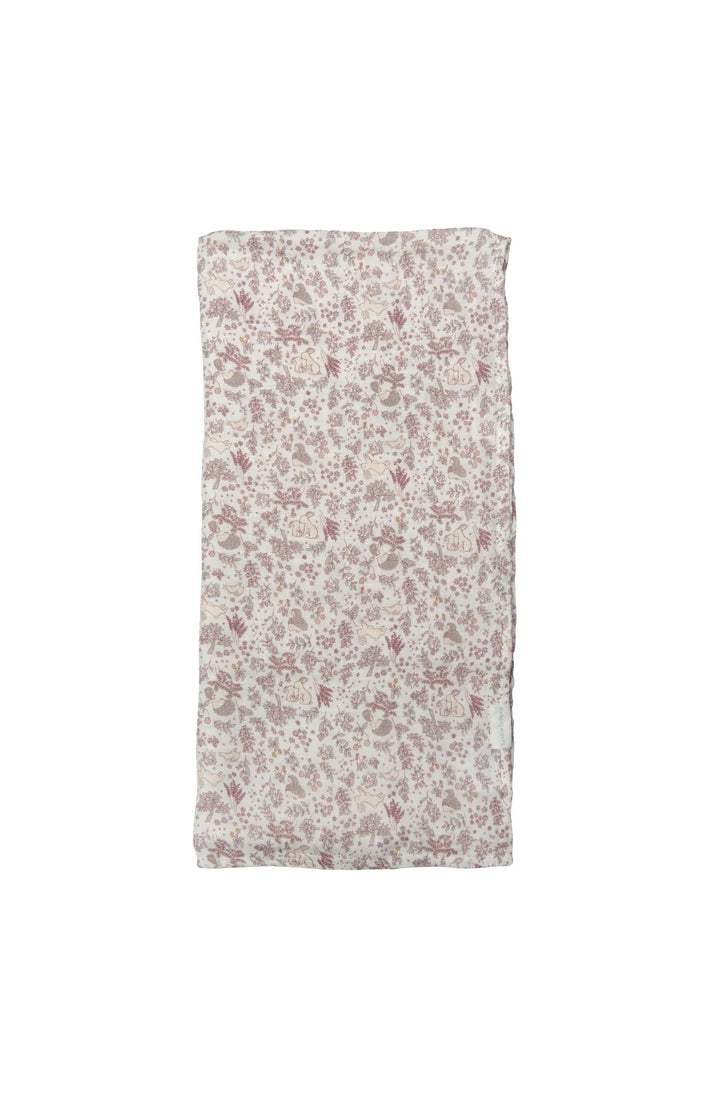 mousseline hérisson floral forêt loulou lollipop couverture Mlle et Coco