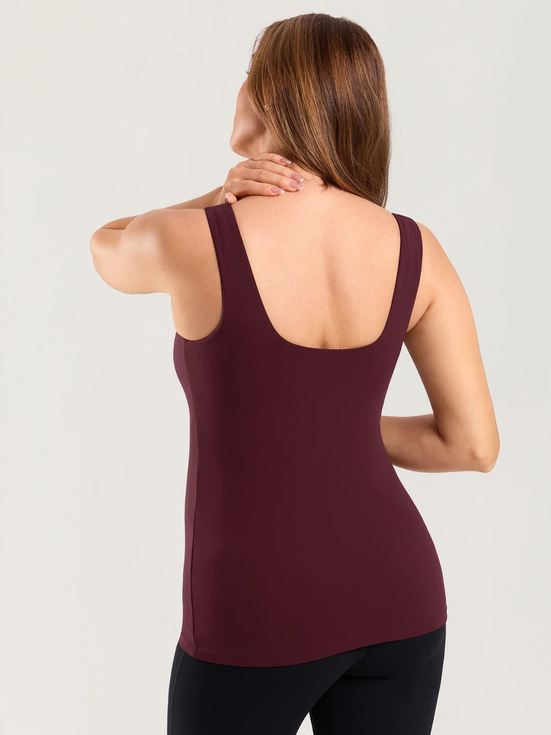 Camisole de maternité et allaitement Natrelax Prune Momanda