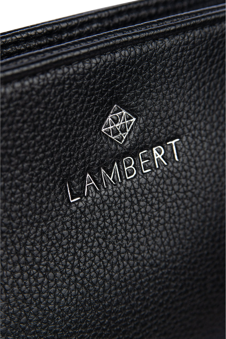 sac Natalia noir cuir vegan Lambert produit québécois