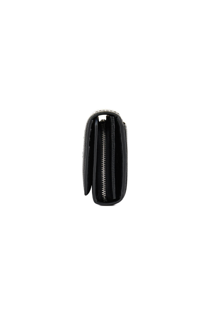 porte-feuille Alondra noir Lambert cuir vegan Mlle et Coco