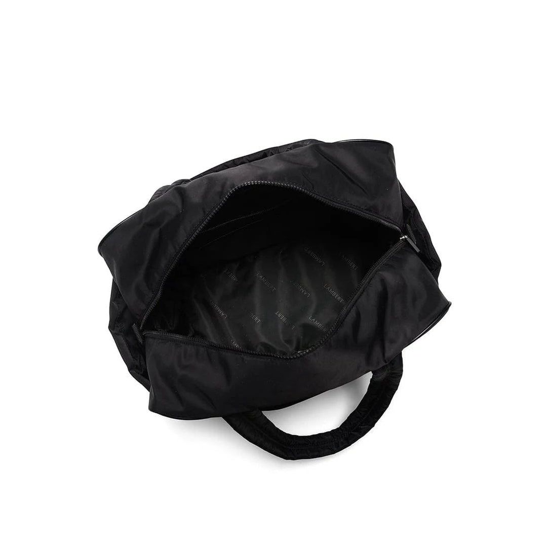 sac fourre-tout nylon noir Marlow Mlle et Coco