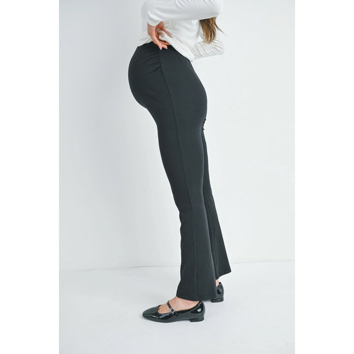 pantalon maternité taille élastique noir Hello Miz Mlle et Coco