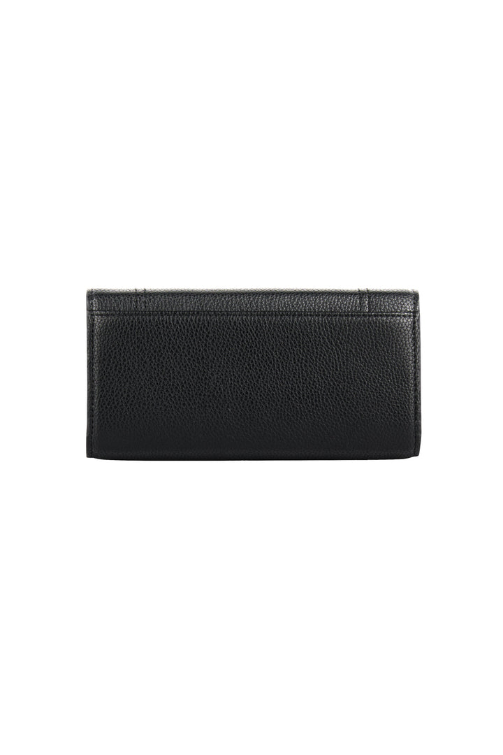 porte-feuille Alondra noir Lambert cuir vegan Mlle et Coco