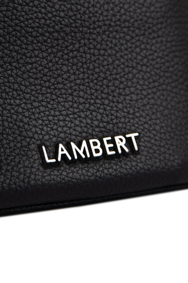 sac Lambert cuir vegan Sarah noir compagnie québécoise
