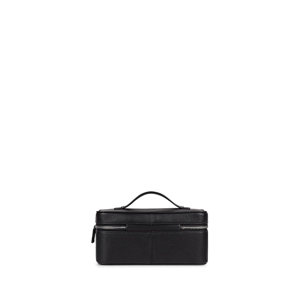 trousse cuir vegan noir Lambert Shelly Mlle et Coco